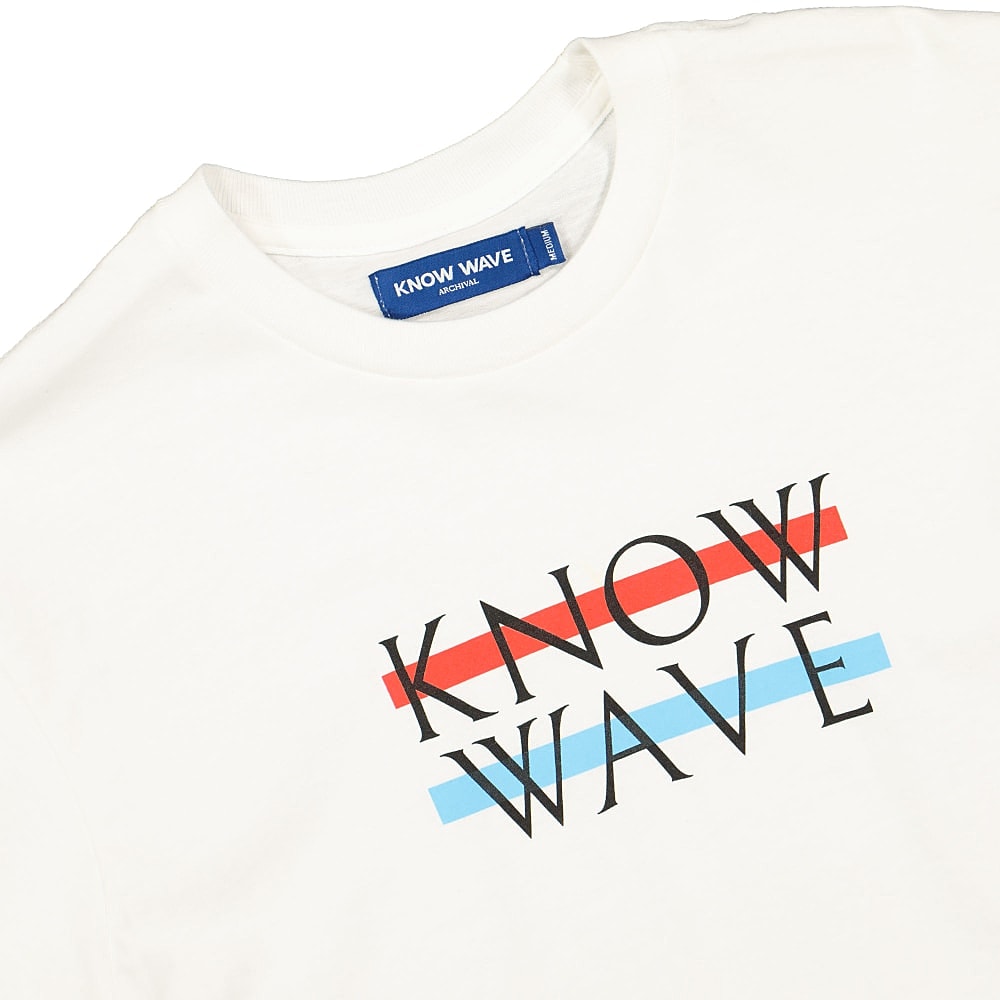 Know Wave wavelength tee White T-Shirts Close-up | Overkill