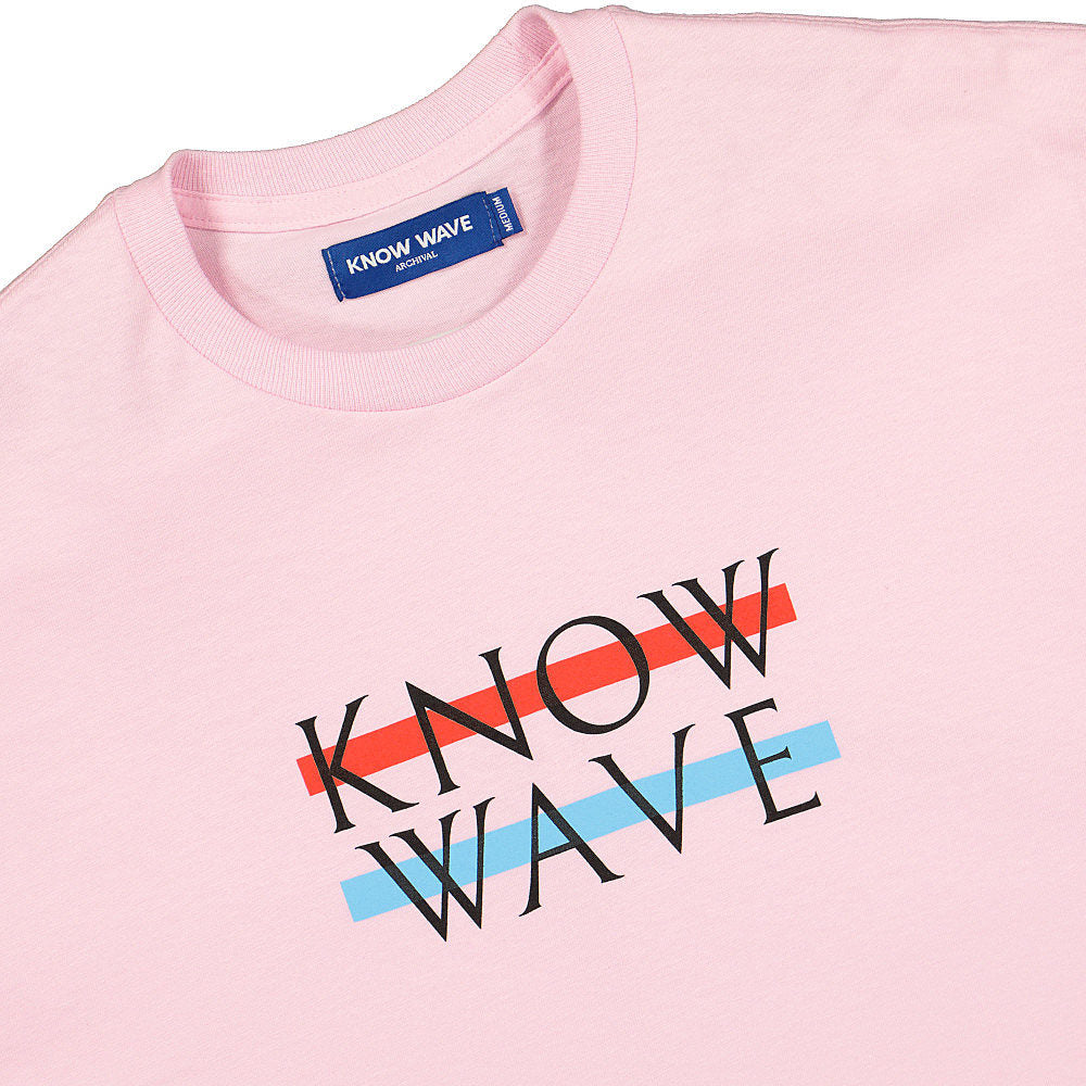 Know Wave wavelength tee Pink T-Shirts Close-up | Overkill