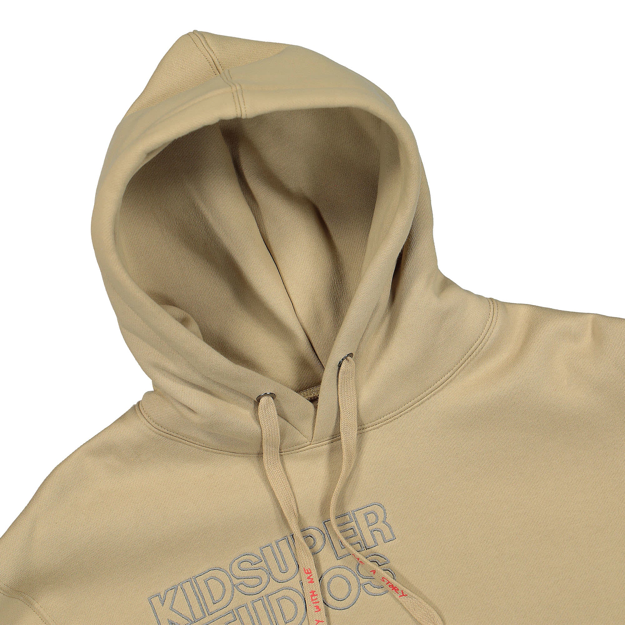 Kidsuper Studios Super Sweatshirt Tan Sweatshirts Material | Overkill
