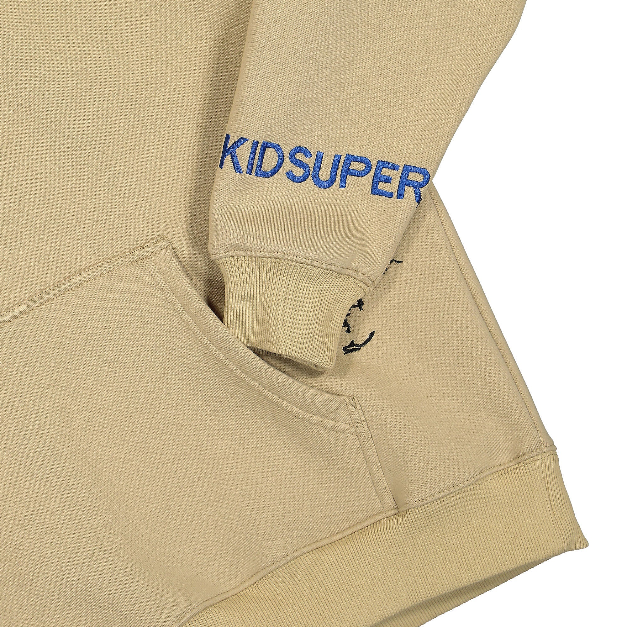 Kidsuper Studios Super Sweatshirt Tan Sweatshirts Detailfoto | Overkill