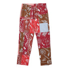 Kidsuper Studios Super Patchwork Trouser Red Casual Pants KSPS01-060 | Overkill