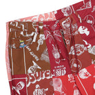 Kidsuper Studios Super Patchwork Trouser Red Casual Pants Detailfoto | Overkill