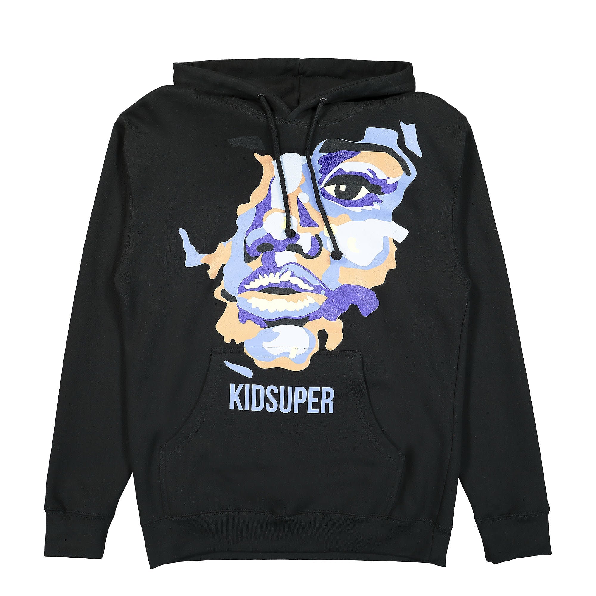 Kidsuper Studios Face Hoodie Black Hoodies KSPS01-114 | Overkill