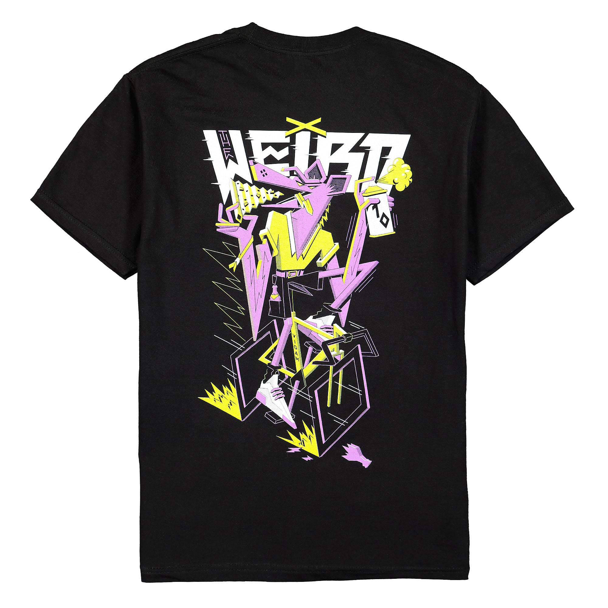 Stylefile The Weird x Stylefile Hot & Greasy T-Shirt Black T-Shirts Material | Overkill
