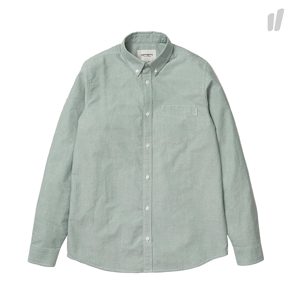 Carhartt WIP Button Down Pocket Shirt Mojito Shirts I022069.671.00.03 | Overkill