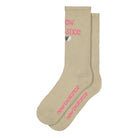 New Balance Essentials Celebrate Crew Socks Beige Socks LAS22061-BEI | Overkill