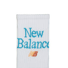 New Balance Essentials Celebrate Crew Socks White Socks Close-up | Overkill