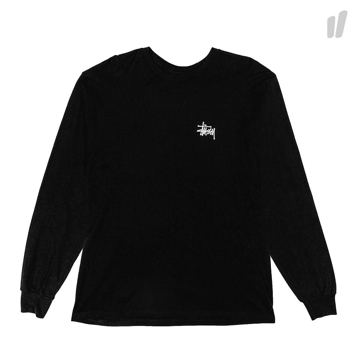 Stussy Basic Longsleeve Tee Black Longsleeves 1994003 / 0001 | Overkill