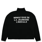 Liberal Youth Ministry Turtle Neck Sweater Black Sweatshirts LYM02N001 | Overkill