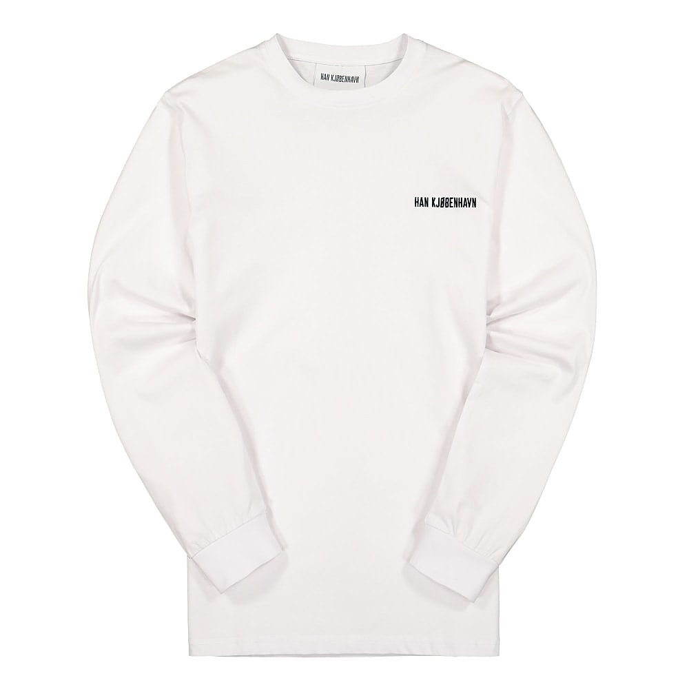 Han Kjobenhavn casual tee long sleeve White Longsleeves M-130113 | Overkill