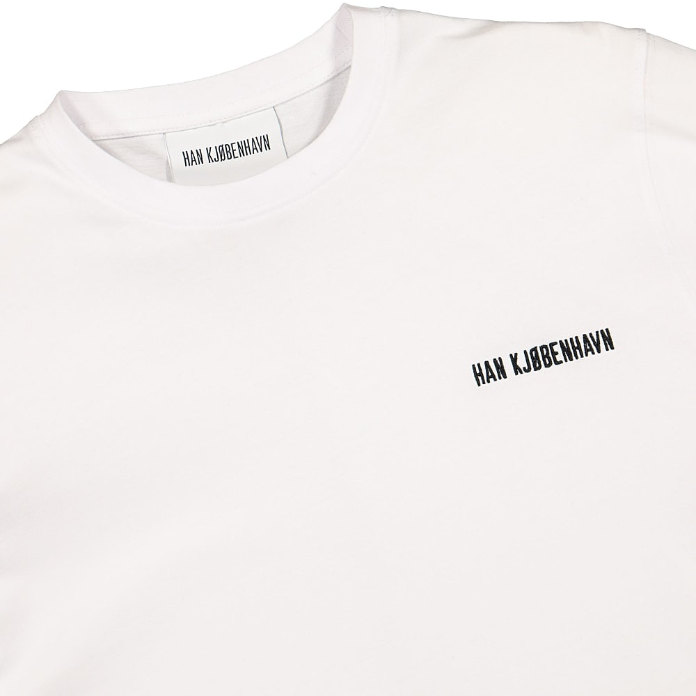 Han Kjobenhavn casual tee long sleeve White Longsleeves Close-up | Overkill