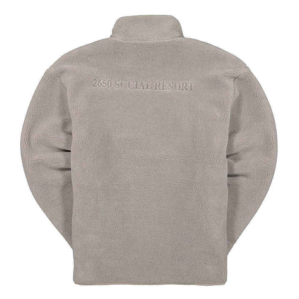 Han Kjobenhavn track fleece jacket Dark Grey Fleece Jackets Material | Overkill