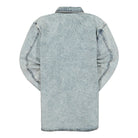 Han Kjobenhavn army shirt Bleached Denim Shirts Material | Overkill