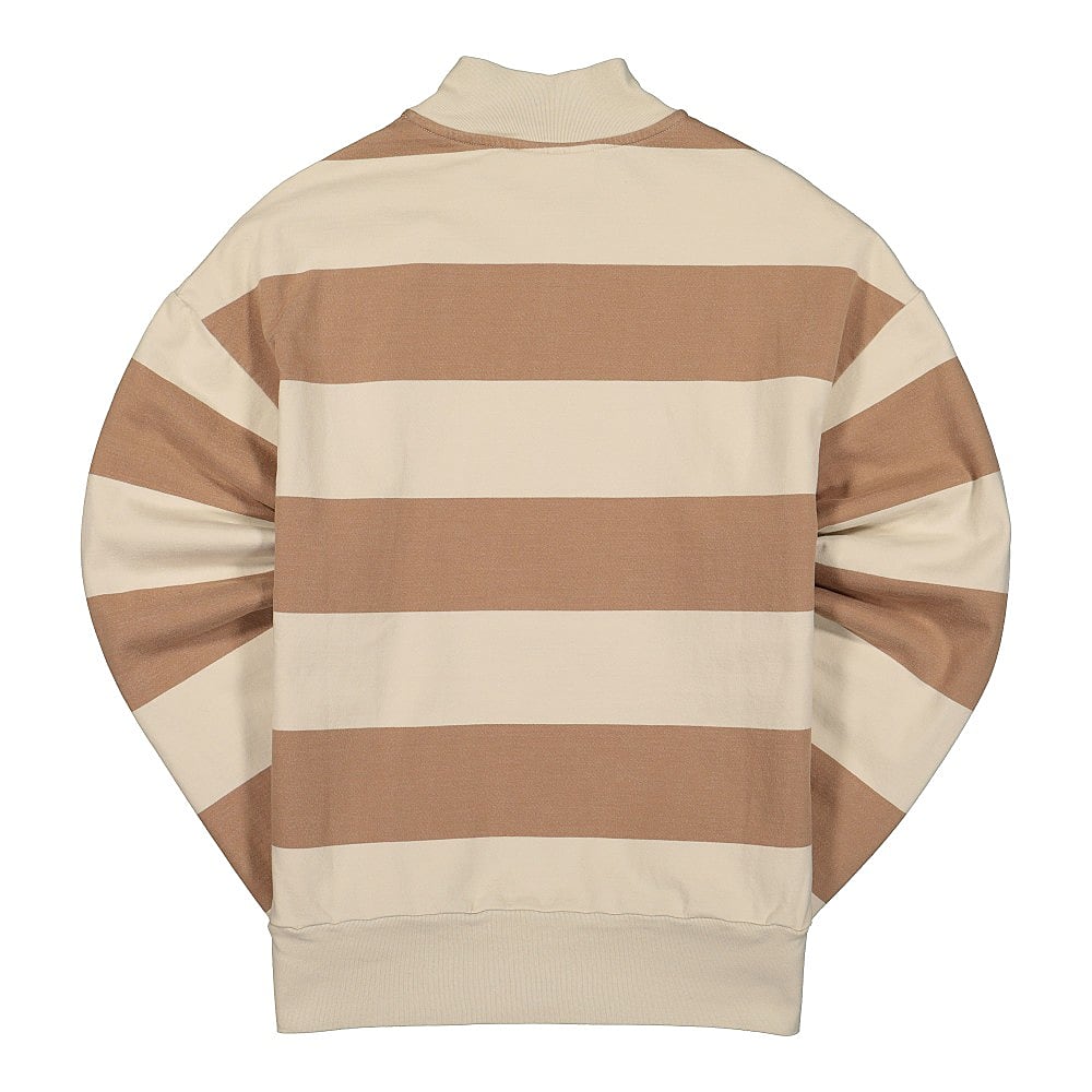Han Kjobenhavn half zip sweat Off White Stripes 1 Sweatshirts Material | Overkill