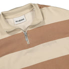 Han Kjobenhavn half zip sweat Off White Stripes 1 Sweatshirts Close-up | Overkill