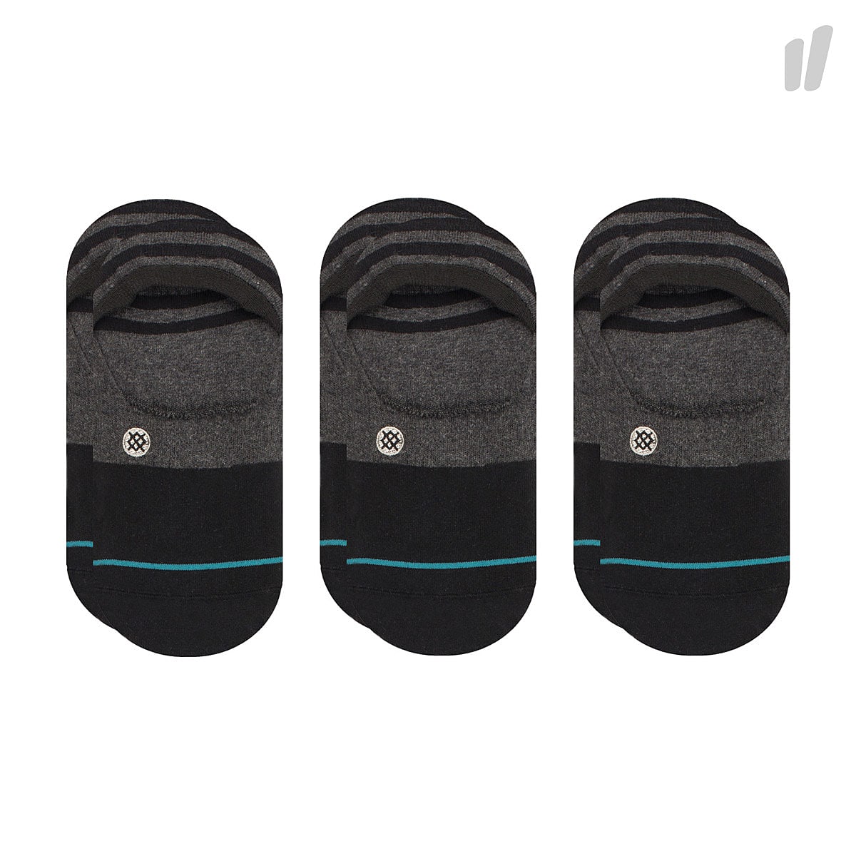 Stance Gamut 3 Pack Socks Black Socks M115B17GTB-BLK | Overkill