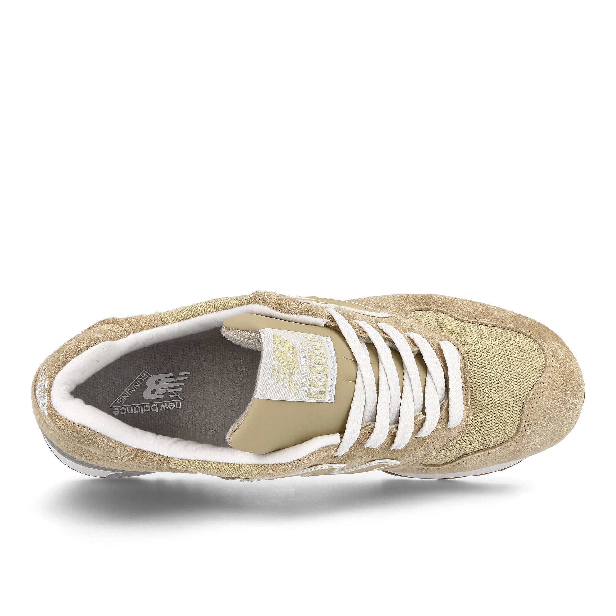 New Balance m 1400 tn Beige-White Low Top Sneakers  Detailfoto | Overkill