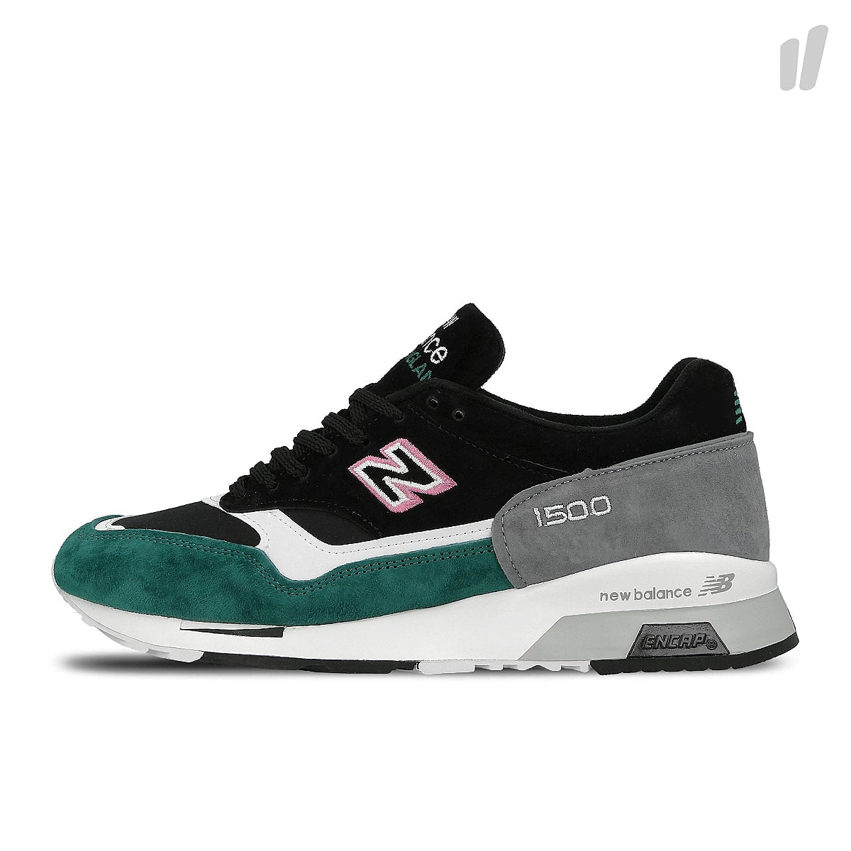 New Balance m 1500 kfg Black-Green Low Top Sneakers 580121-60-6 | Overkill