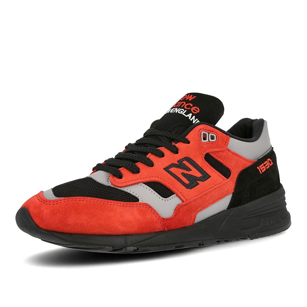 New Balance m 1530 la Black-Red Sneakers  Close Up | Overkill