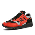 New Balance m 1530 la Black-Red Sneakers  Close Up | Overkill