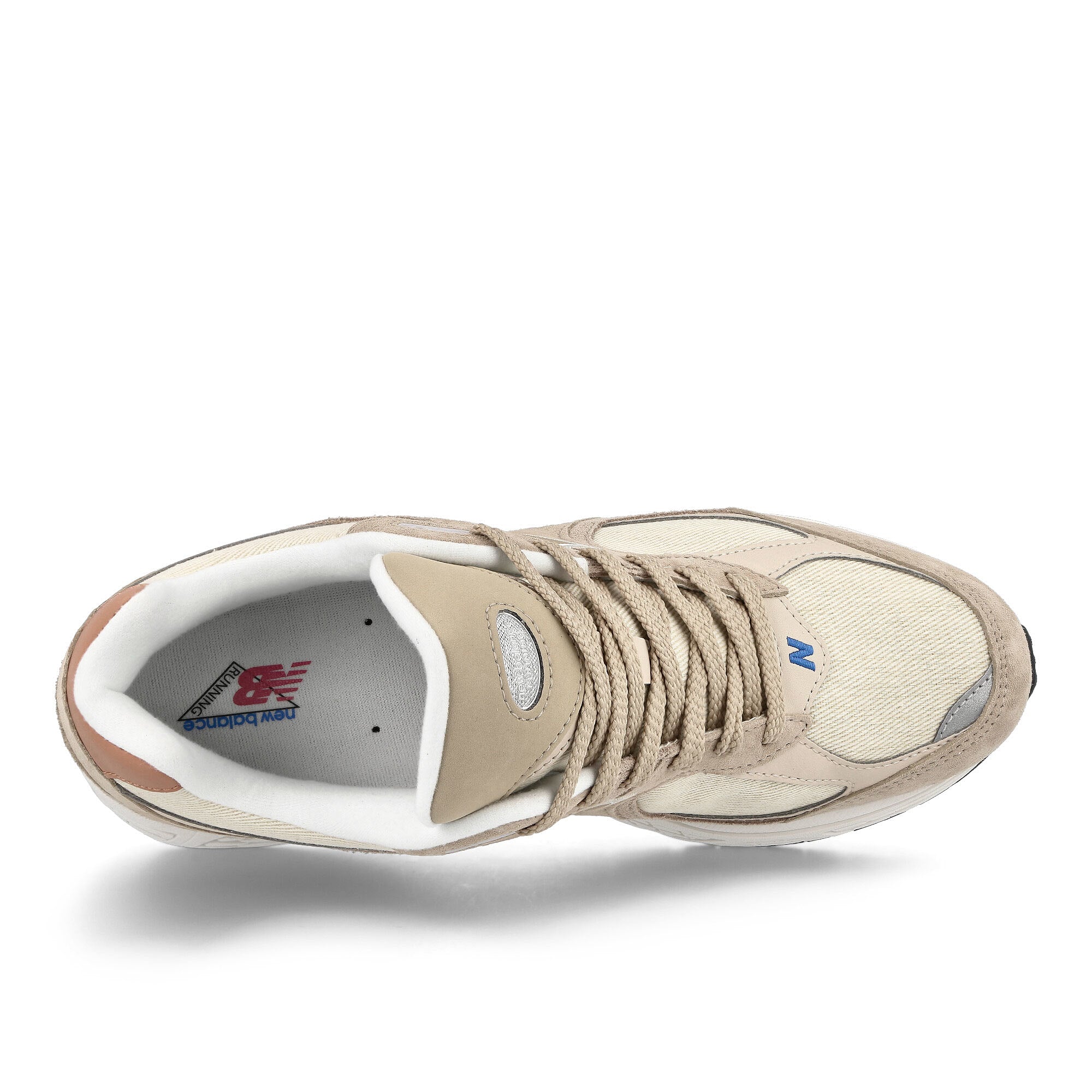 New Balance M2002REF Beige-White Low Top Sneakers  Detailfoto | Overkill