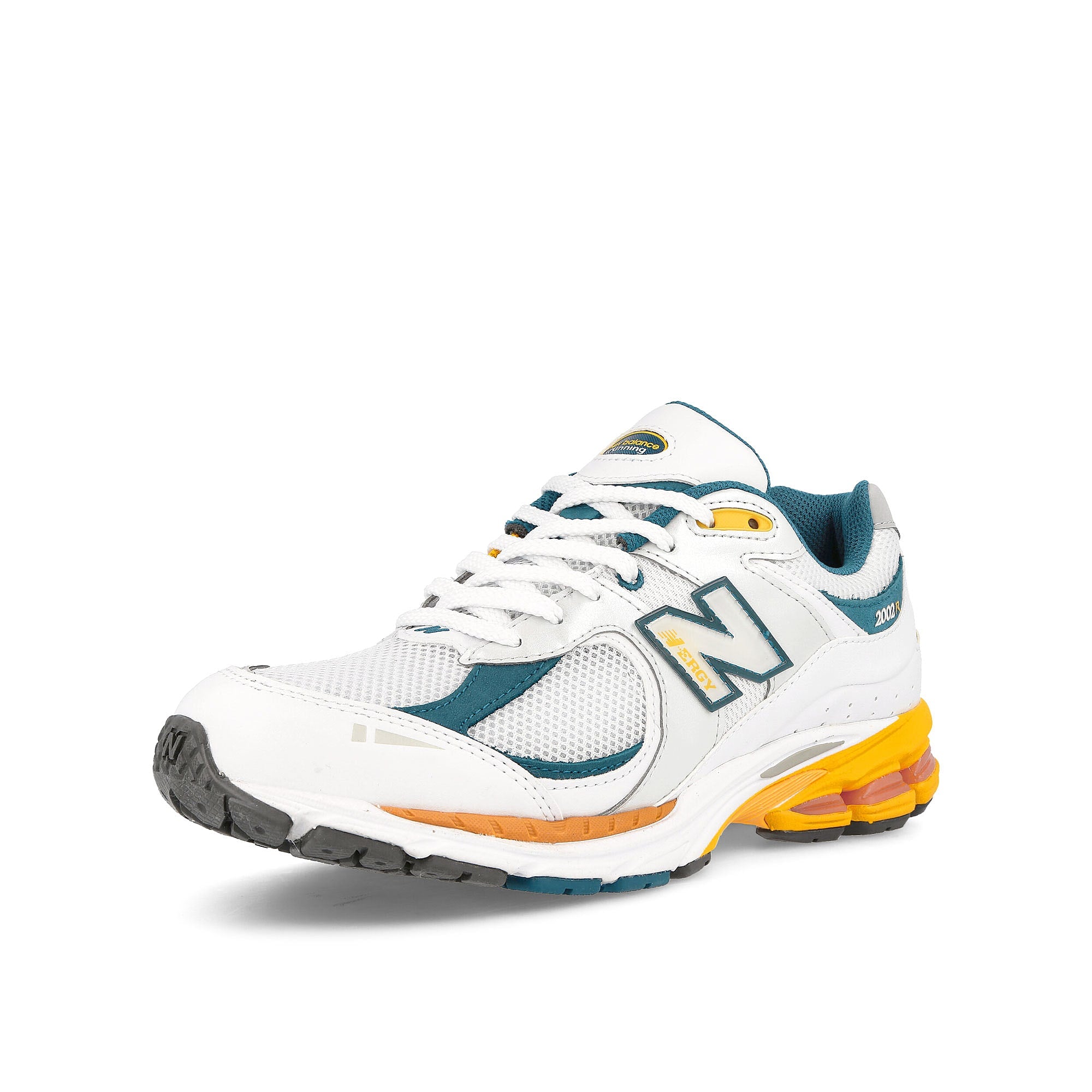 New Balance m2002rla White-Lagoon Low Top Sneakers  Close Up | Overkill