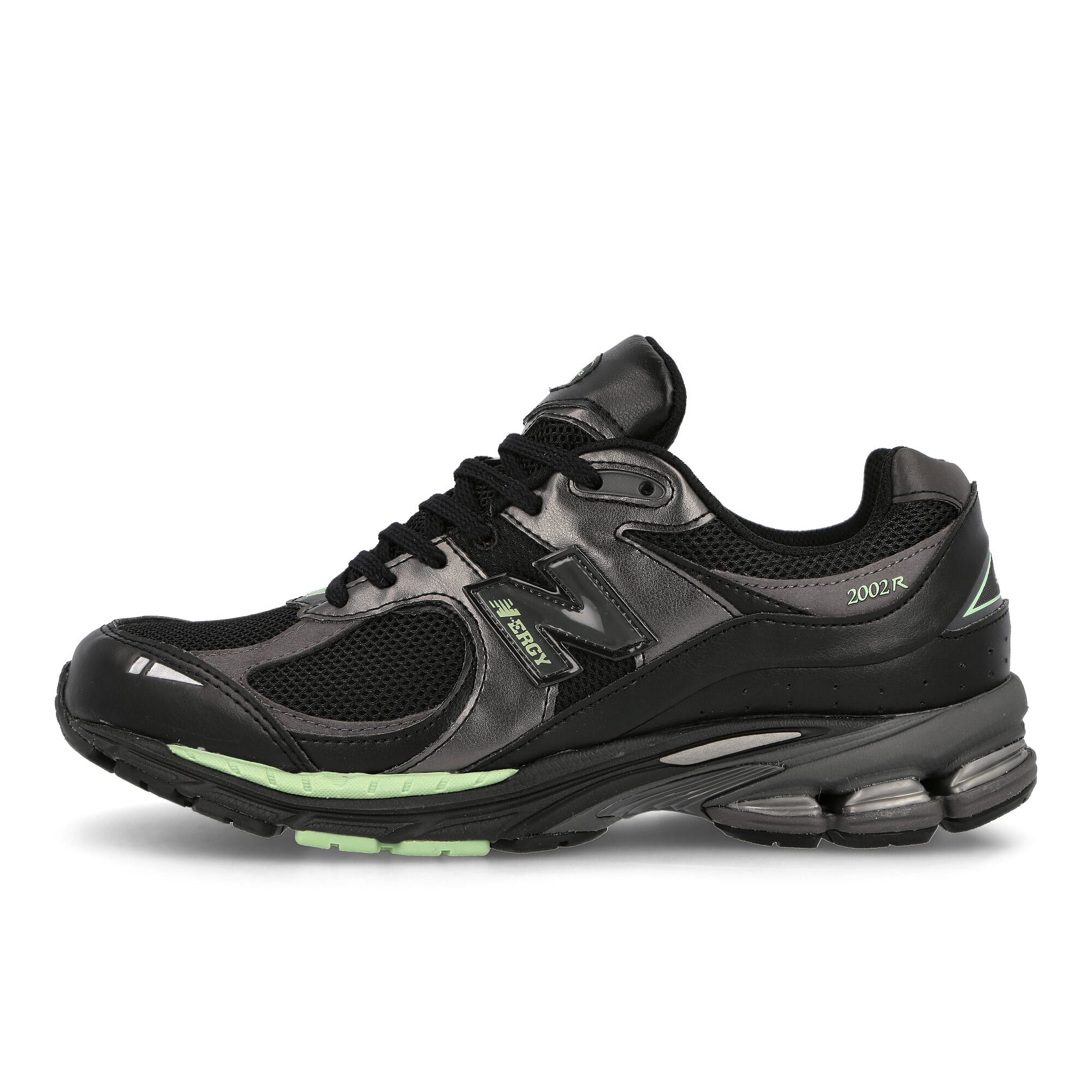 New Balance m2002rld Black-Green Low Top Sneakers M2002RLD | Overkill
