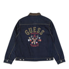 GUESS Originals Go Deer Denim Jacket Do Dark Rinse Wash Jackets Close-up | Overkill
