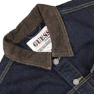 GUESS Originals Go Deer Denim Jacket Do Dark Rinse Wash Jackets Material | Overkill
