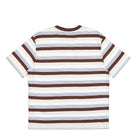 GUESS Originals Go Cole Heather Stripe Tee Cup Of Joe T-Shirts Material | Overkill