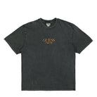 GUESS Originals Go Brent Logo Script Tee Washed Out Black T-Shirts M2BI24K9XF3-F9CK | Overkill
