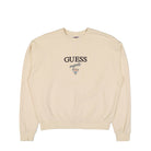 GUESS Originals Go Baker Logo Crewneck Sandy Shore Sweatshirts M2BQ09K9YH1-F0J1 | Overkill
