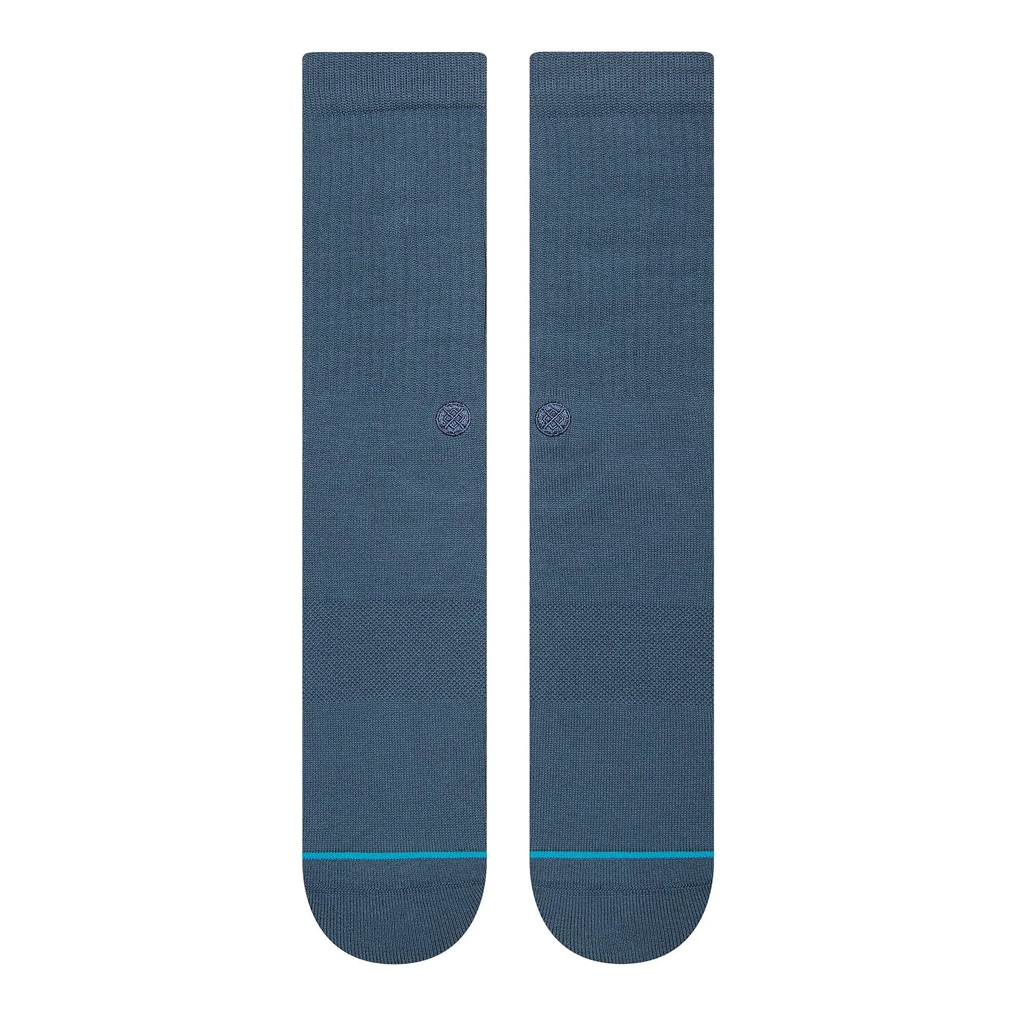 Stance Icon Socks Indigo Socks Material | Overkill