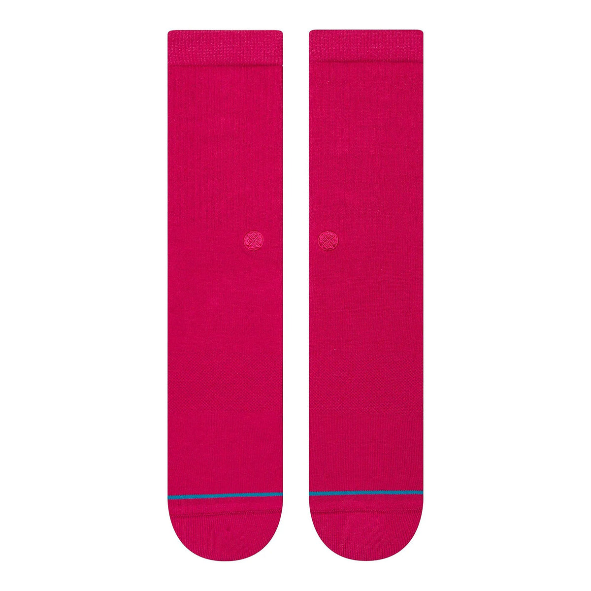 Stance Icon Socks Magenta Socks Material | Overkill
