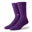 Stance Icon Socks Purple Socks M311D14ICO-PUR | Overkill