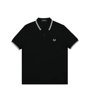 Fred Perry Twin Tipped Fred Perry Shirt Black Shirts M3600 350 | Overkill