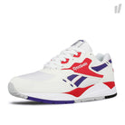 Reebok bolton Chalk-White-Magenta Pop-Team Purple-Steel Sneakers  Close Up | Overkill