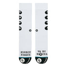 Stance H8ters Socks White Socks Material | Overkill