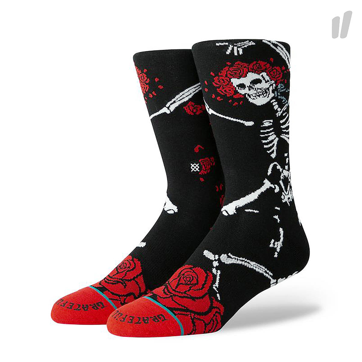 Stance Dead Head Socks Black Socks M545A19BER-BLK | Overkill