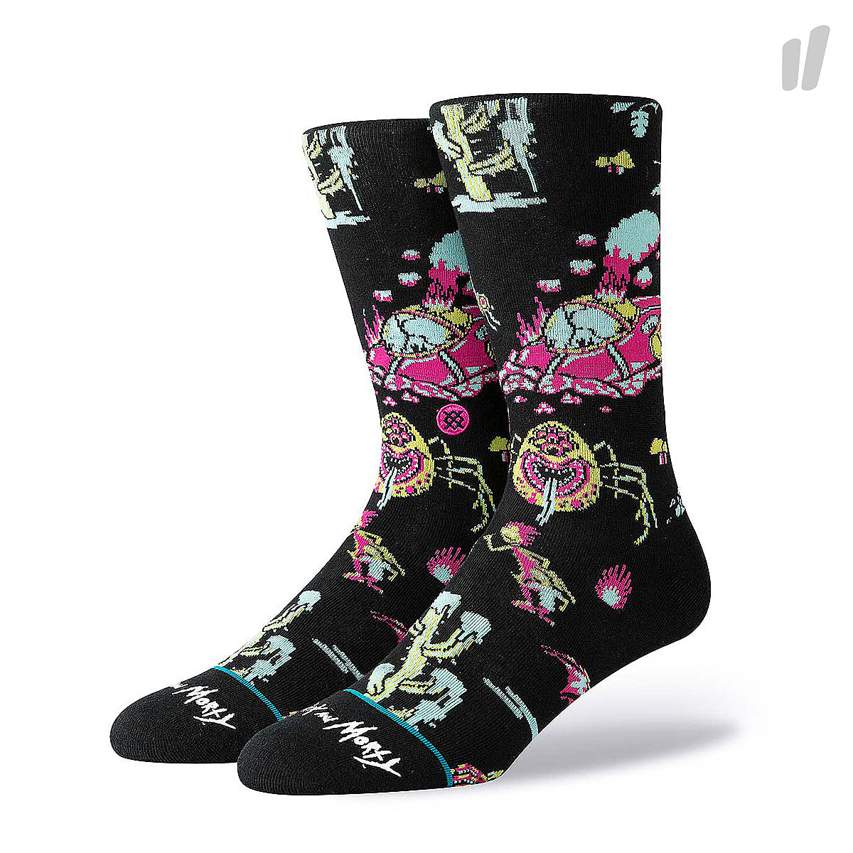 Stance Crash Landing Socks Black Socks M545A19CRA-BLK | Overkill