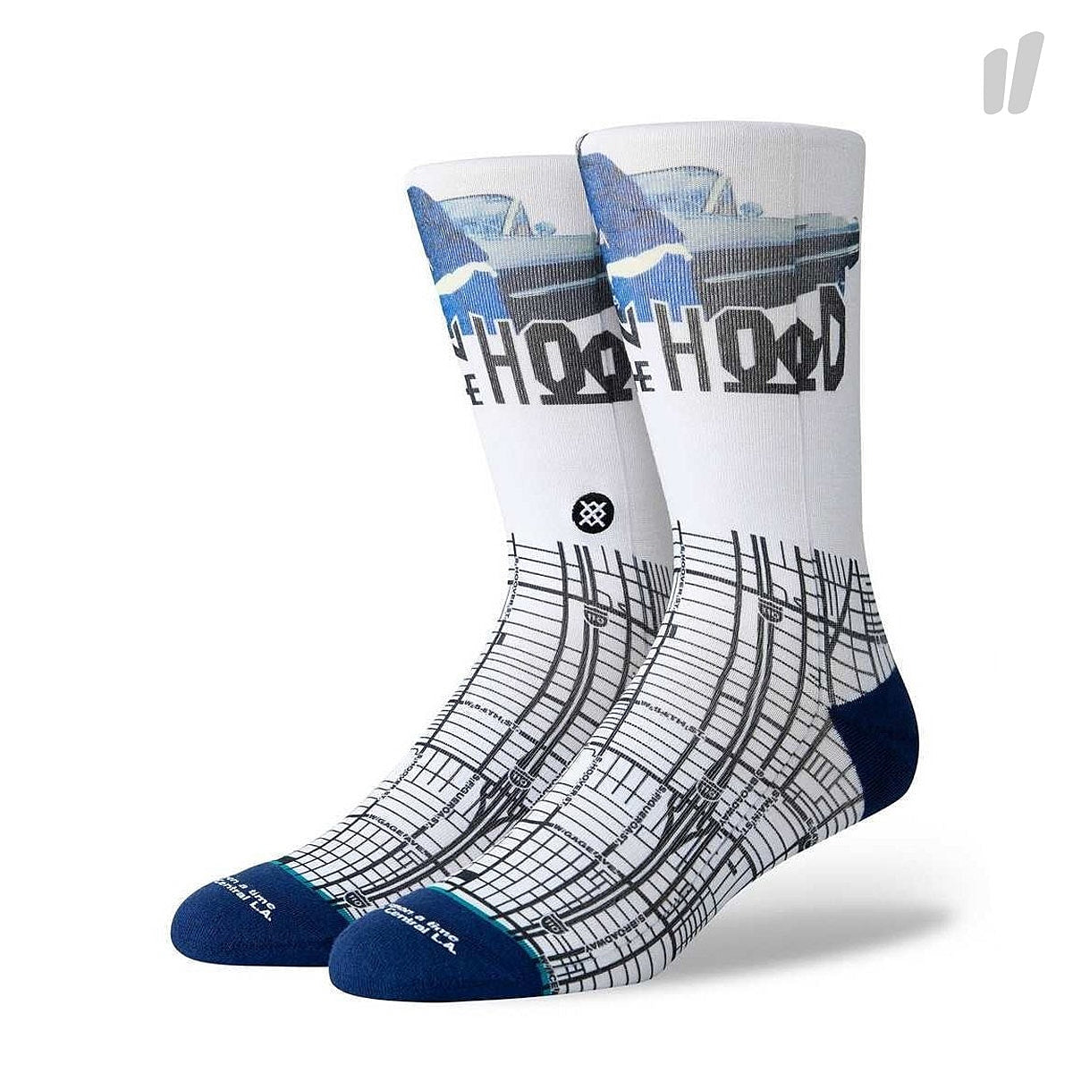 Stance South Central Socks White Socks M545A19SOC-WHT | Overkill