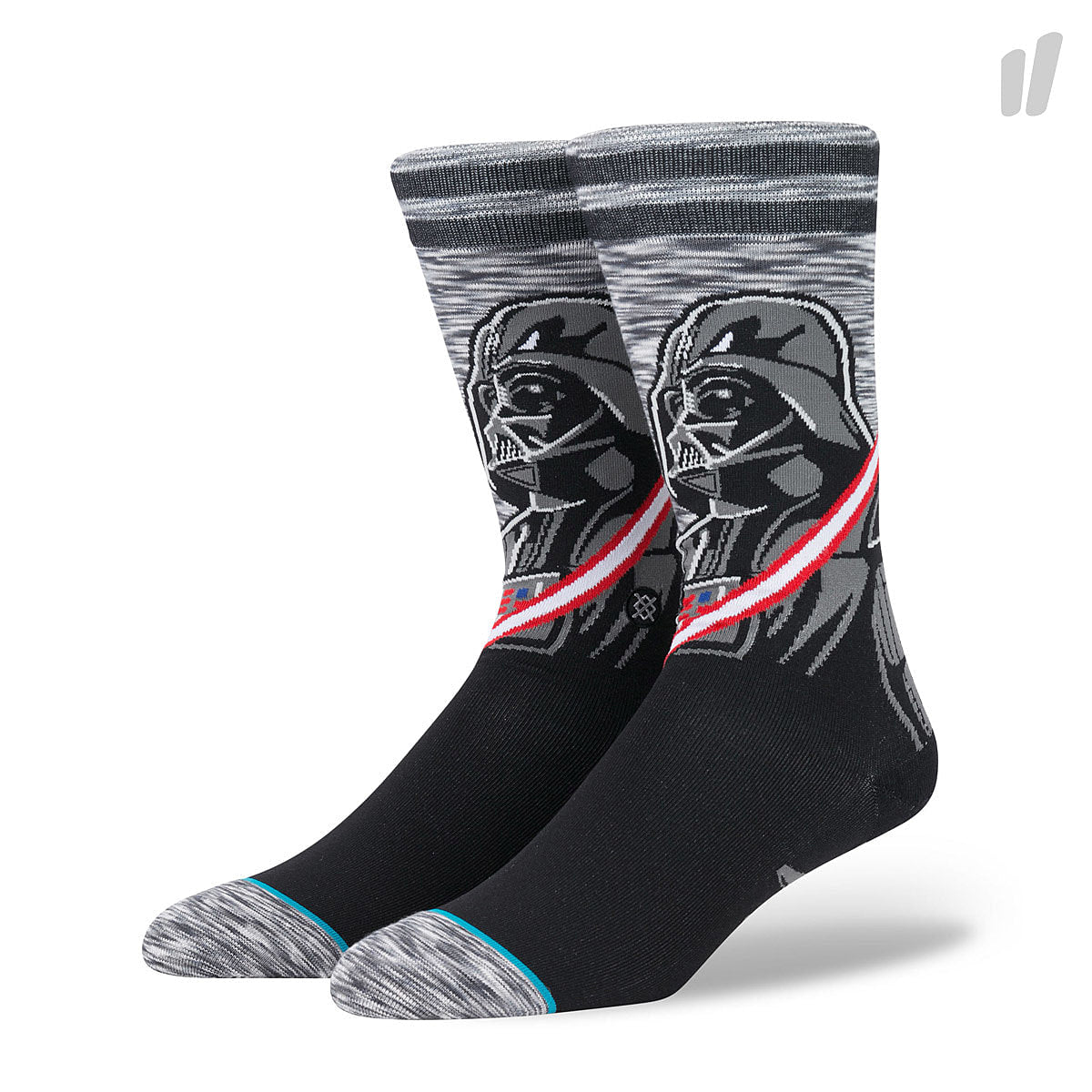 Stance Darkside Socks Grey Socks M545D17DAR-GRY | Overkill