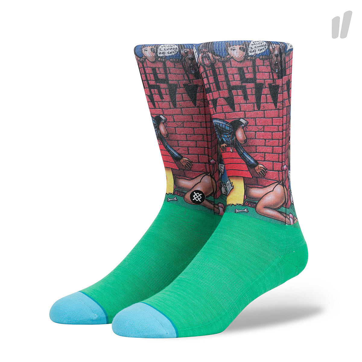 Stance Doggy Style Socks Green Socks M545D17DOG-GRN | Overkill