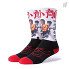Stance Bruce Lee Socks White Socks M545D18BRU-WHT | Overkill