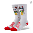 Stance Thank You Enjoy Socks White Socks M546C18TYE-WHT | Overkill