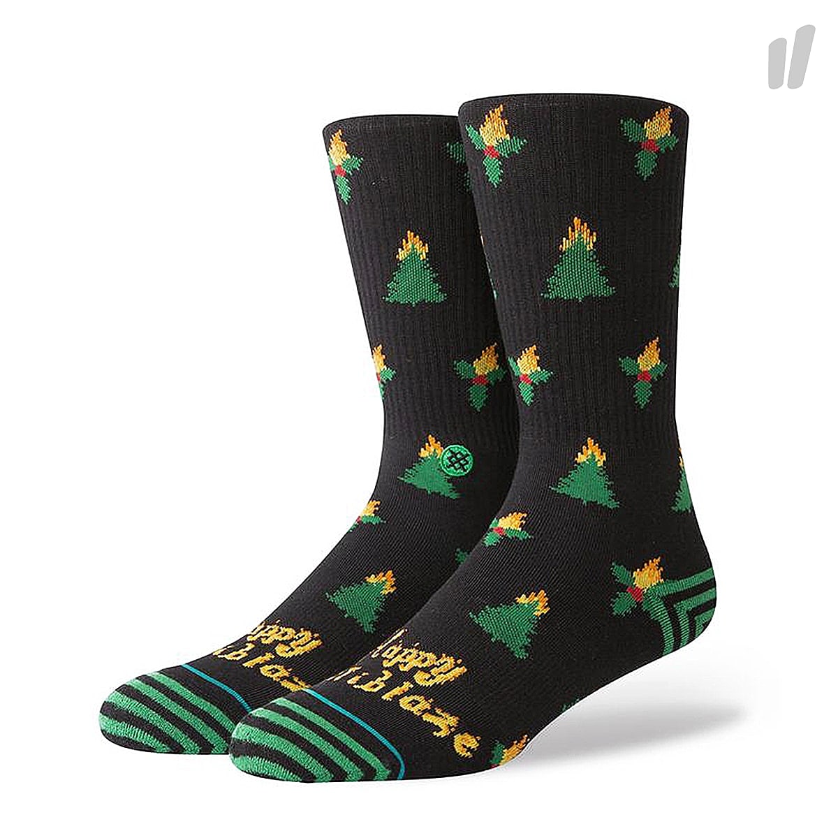Stance Holiblaze Socks M546D18HOL-BLK | OVERKILL