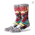 Stance Spiderman Comic Socks Grey Socks M546D18SPI-GRY | Overkill