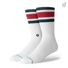 Stance Boyd 4 Socks White / Red Socks M556A18BOY-WHR | Overkill