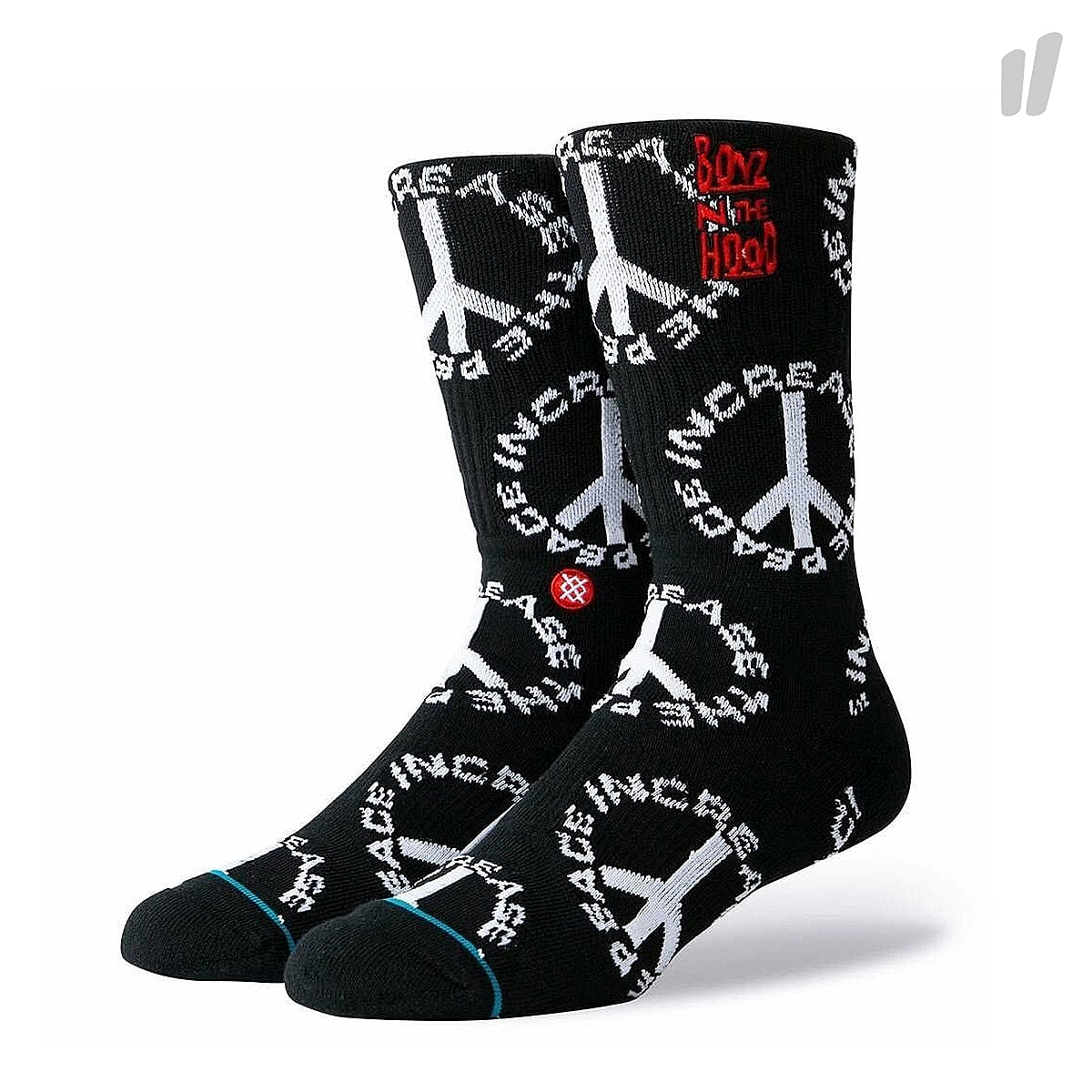 Stance Increase The Peace Socks Black Socks M556A19ITP-BLK | Overkill