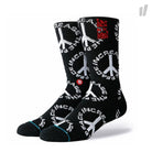 Stance Increase The Peace Socks Black Socks M556A19ITP-BLK | Overkill